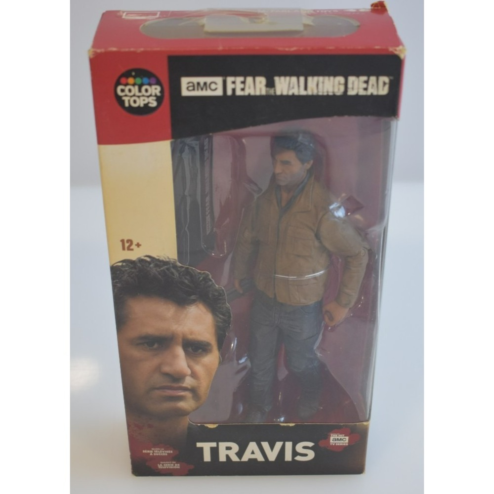 McFarlane Toys Fear The Walking Dead Travis Manawa 7" Action Figure Color Tops